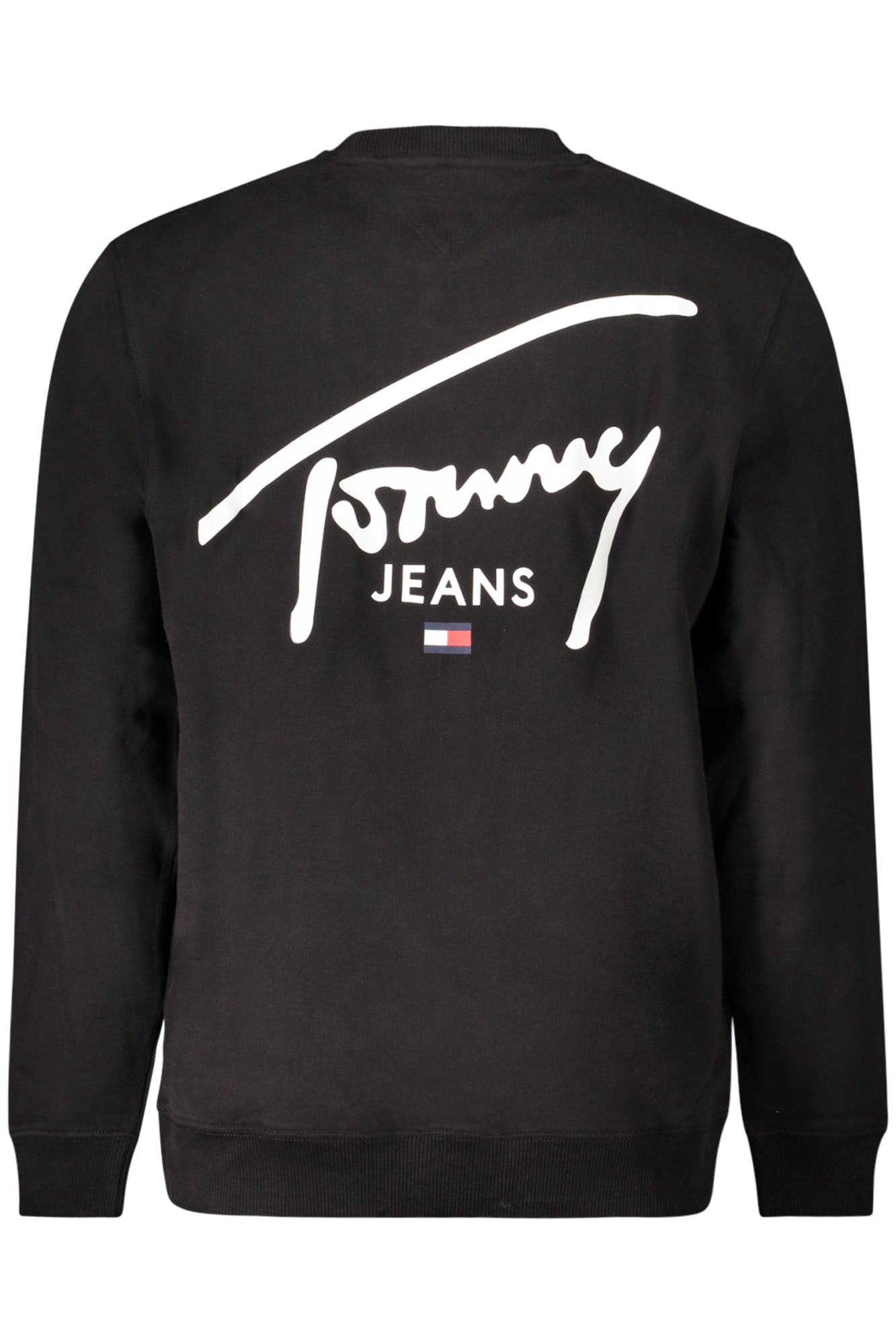 TOMMY HILFIGER FELPA SENZA ZIP UOMO NERO