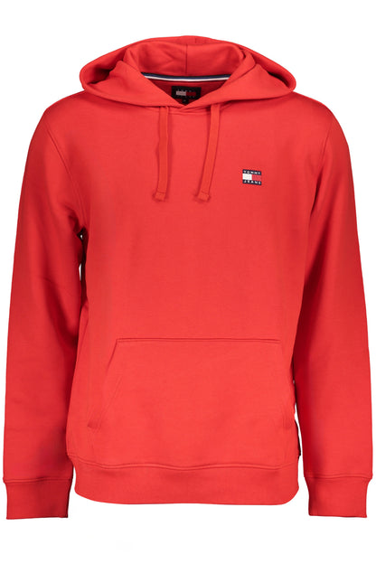 TOMMY HILFIGER FELPA SENZA ZIP UOMO ROSSO