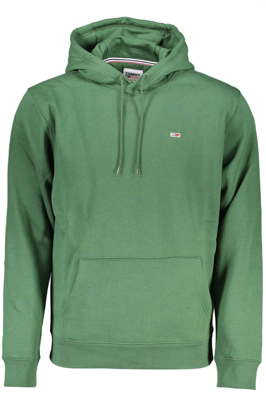 TOMMY HILFIGER FELPA SENZA ZIP UOMO VERDE""