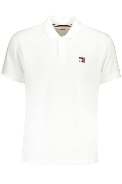 TOMMY HILFIGER POLO MANICHE CORTE UOMO BIANCO