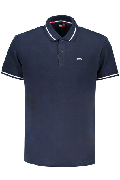 TOMMY HILFIGER POLO MANICHE CORTE UOMO BLU