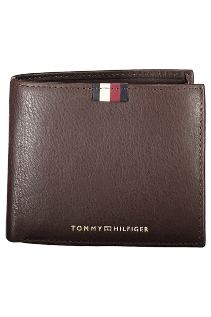 TOMMY HILFIGER PORTAFOGLIO UOMO MARRONE