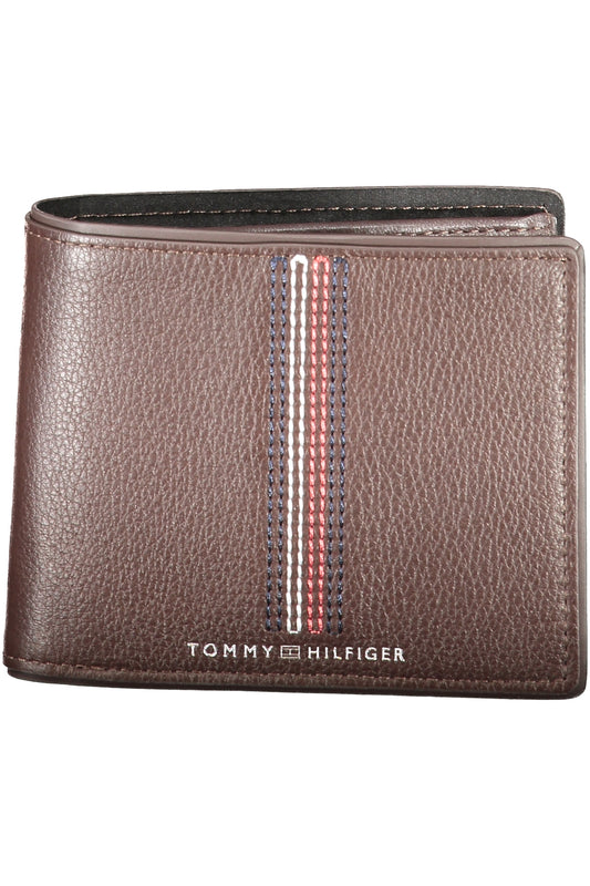 TOMMY HILFIGER PORTAFOGLIO UOMO MARRONE