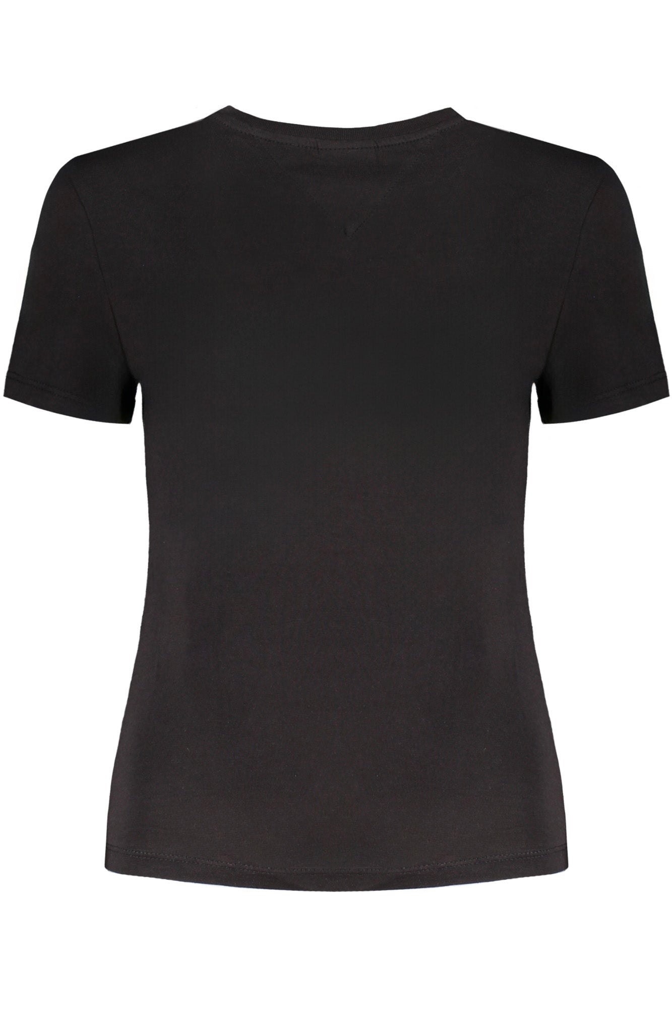 TOMMY HILFIGER T-SHIRT MANICHE CORTE DONNA NERO""