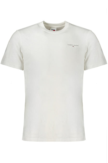 TOMMY HILFIGER T-SHIRT MANICHE CORTE UOMO BIANCO