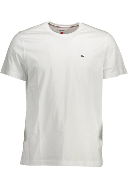 TOMMY HILFIGER T-SHIRT MANICHE CORTE UOMO BIANCO