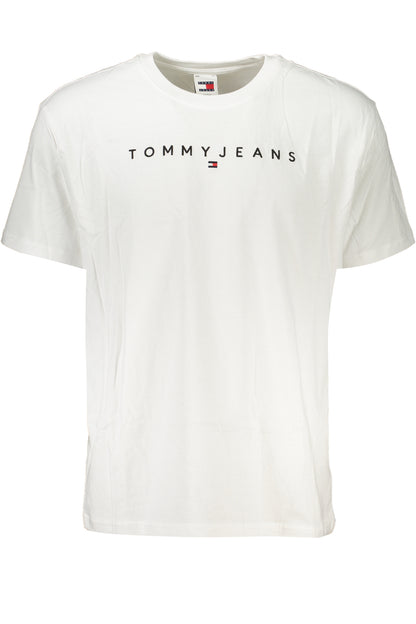 TOMMY HILFIGER T-SHIRT MANICHE CORTE UOMO BIANCO