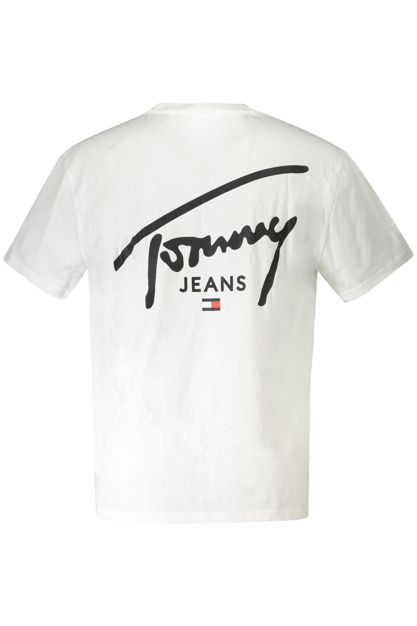 TOMMY HILFIGER T-SHIRT MANICHE CORTE UOMO BIANCO