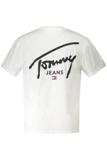 TOMMY HILFIGER T-SHIRT MANICHE CORTE UOMO BIANCO