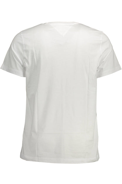 TOMMY HILFIGER T-SHIRT MANICHE CORTE UOMO BIANCO