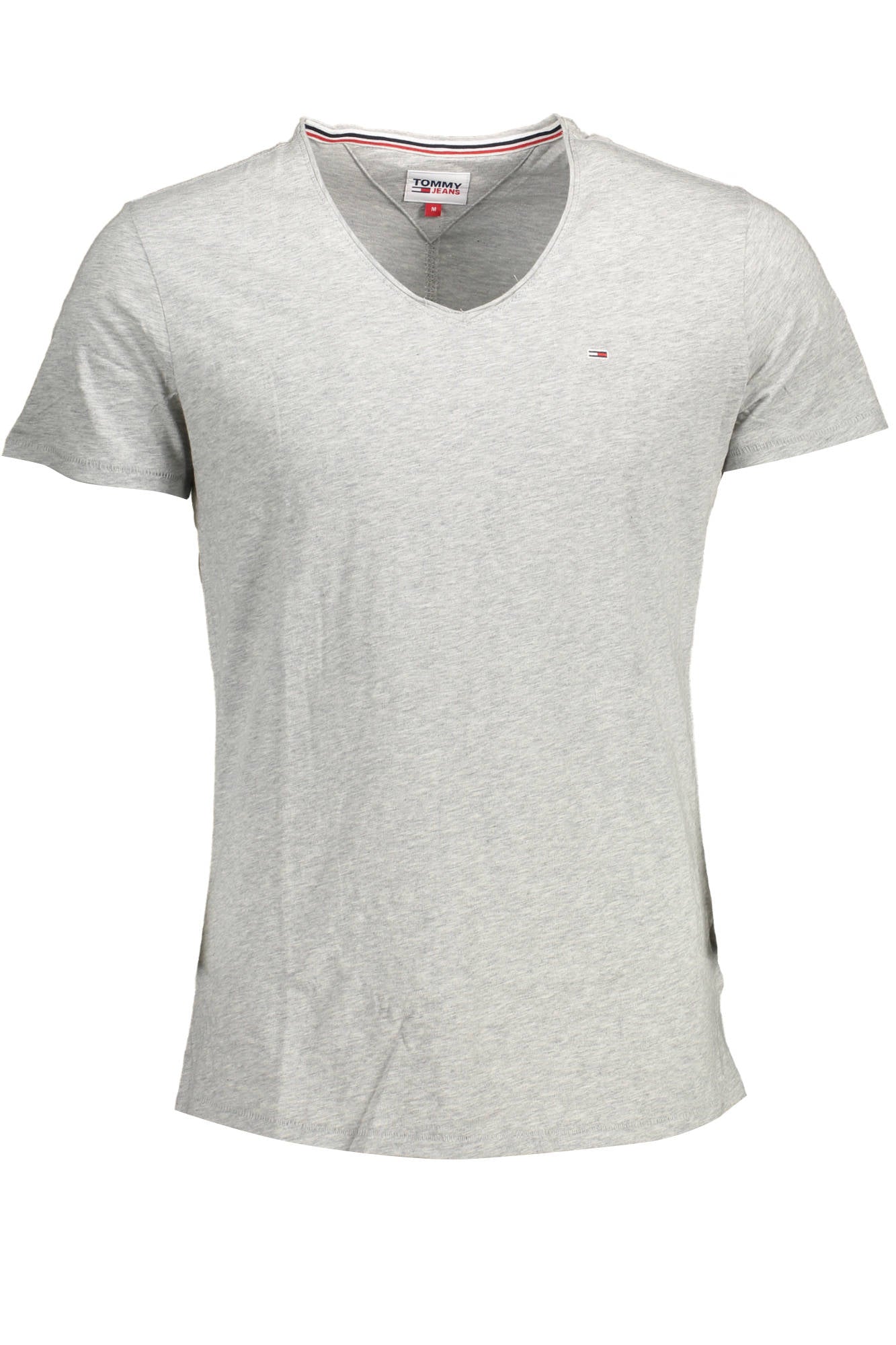 TOMMY HILFIGER T-SHIRT MANICHE CORTE UOMO GRIGIO""