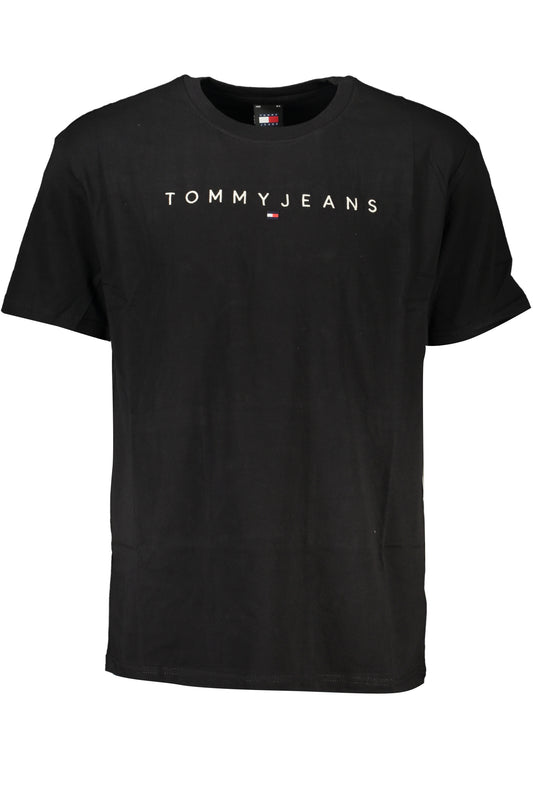 TOMMY HILFIGER T-SHIRT MANICHE CORTE UOMO NERO