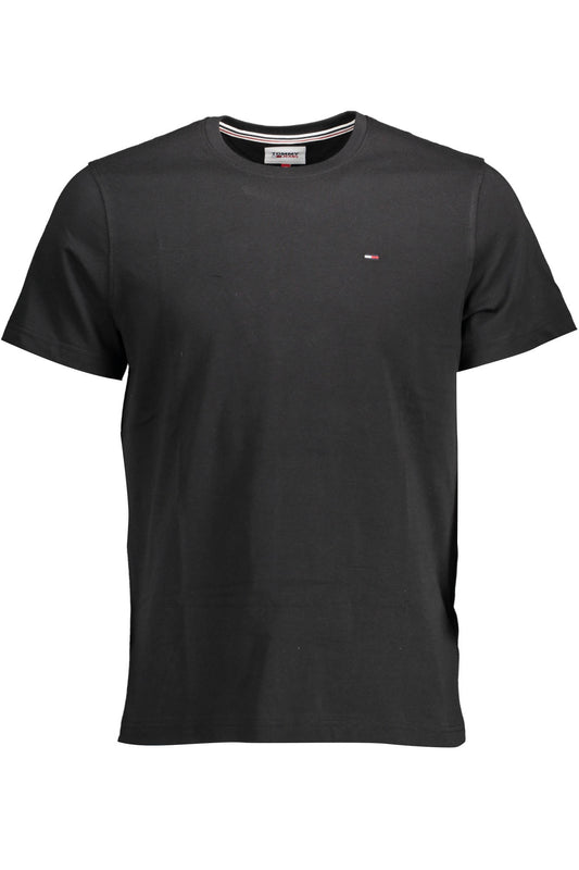 TOMMY HILFIGER T-SHIRT MANICHE CORTE UOMO NERO