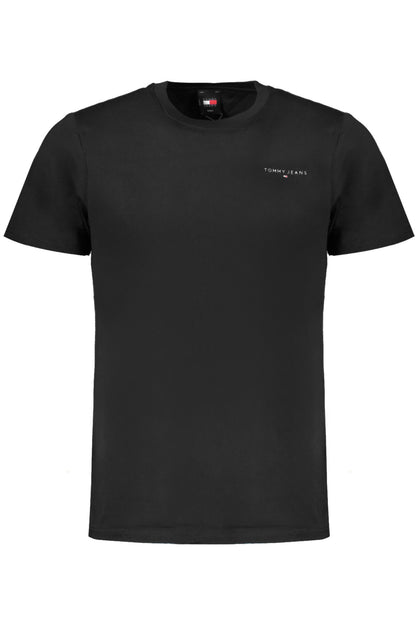 TOMMY HILFIGER T-SHIRT MANICHE CORTE UOMO NERO