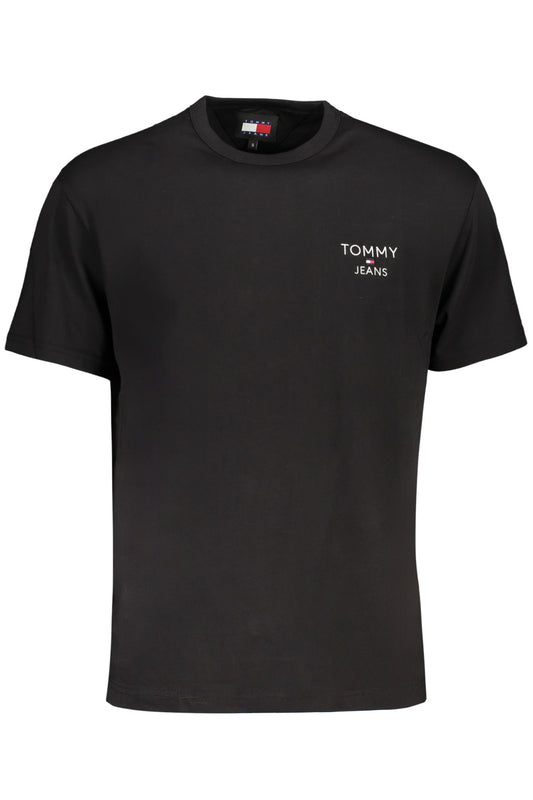 TOMMY HILFIGER T-SHIRT MANICHE CORTE UOMO NERO