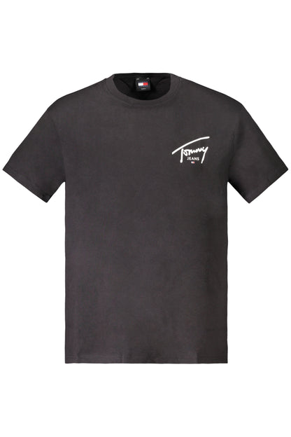 TOMMY HILFIGER T-SHIRT MANICHE CORTE UOMO NERO