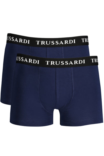 TRUSSARDI BOXER UOMO BLU""