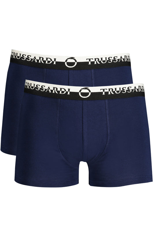 TRUSSARDI BOXER UOMO BLU""