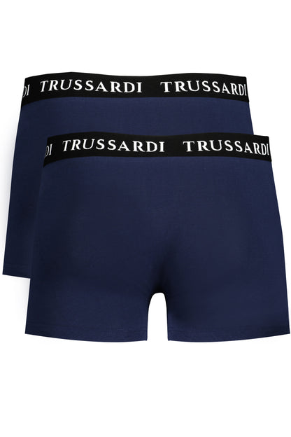 TRUSSARDI BOXER UOMO BLU""