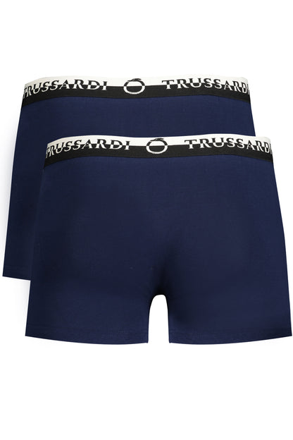 TRUSSARDI BOXER UOMO BLU""