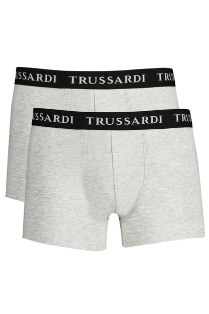 TRUSSARDI BOXER UOMO GRIGIO""