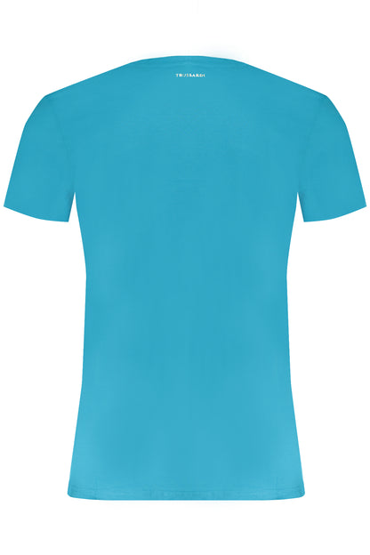 TRUSSARDI T-SHIRT MANICHE CORTE UOMO AZZURRO