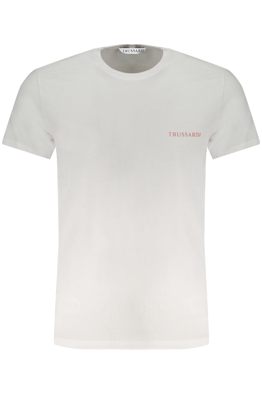 TRUSSARDI T-SHIRT MANICHE CORTE UOMO BIANCO