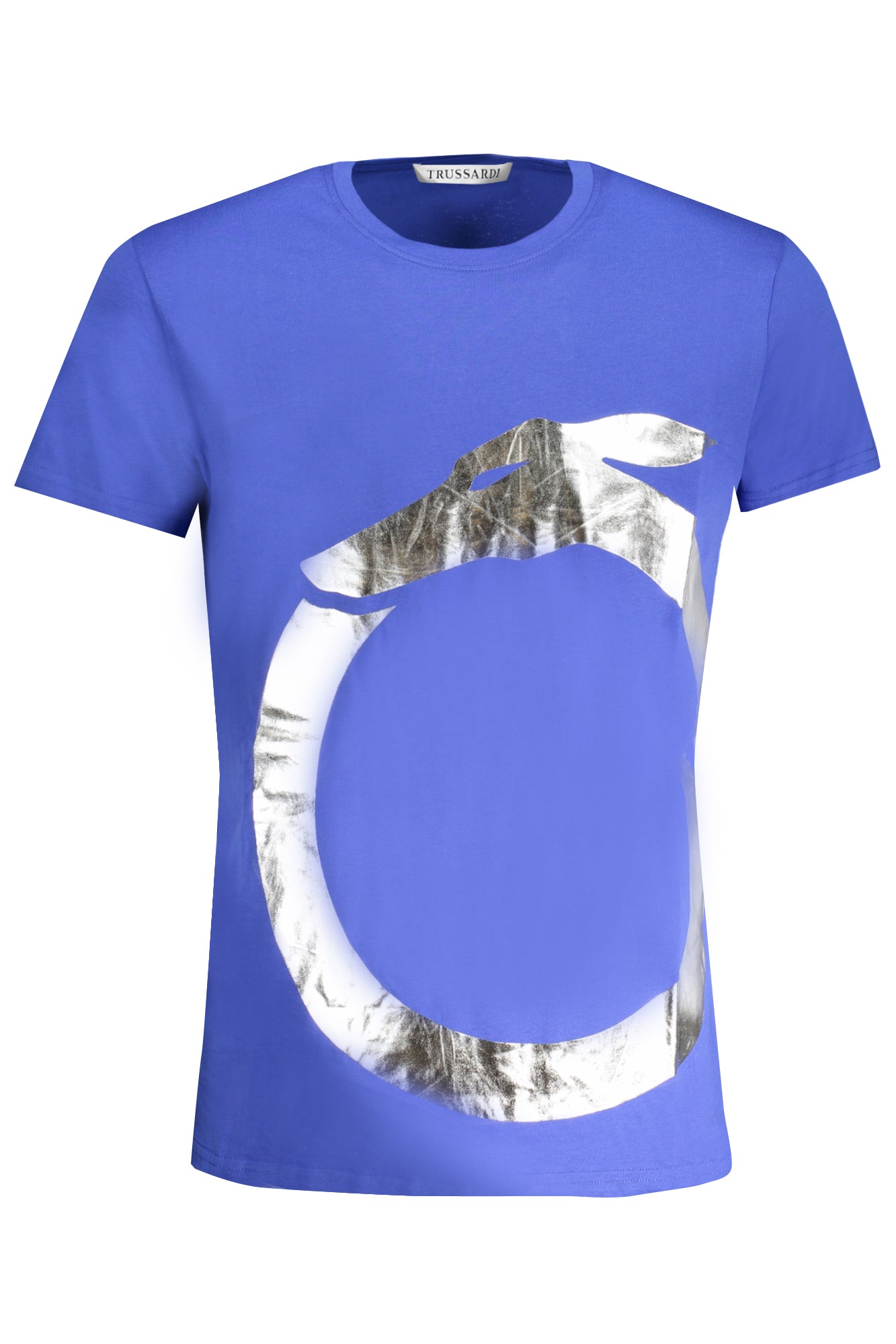 TRUSSARDI T-SHIRT MANICHE CORTE UOMO BLU