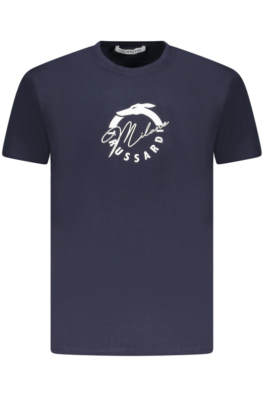 TRUSSARDI T-SHIRT MANICHE CORTE UOMO BLU
