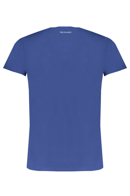 TRUSSARDI T-SHIRT MANICHE CORTE UOMO BLU