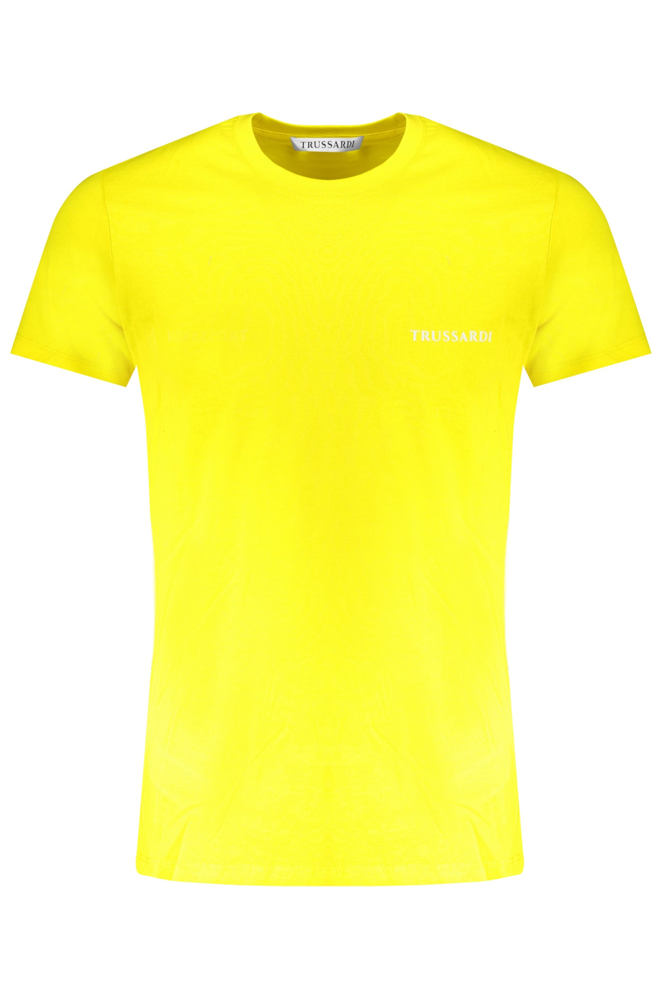 TRUSSARDI T-SHIRT MANICHE CORTE UOMO GIALLO