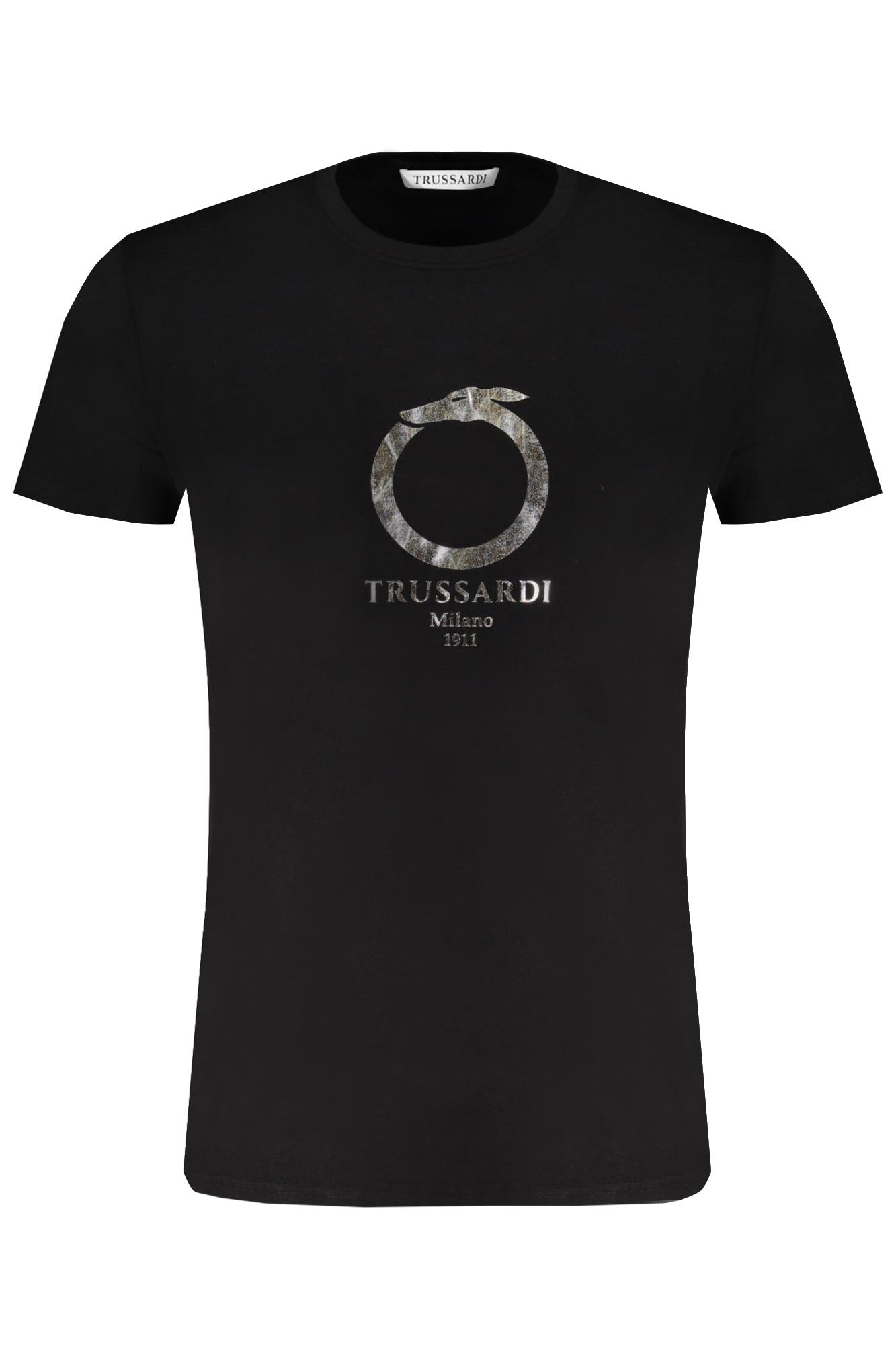 TRUSSARDI T-SHIRT MANICHE CORTE UOMO NERO