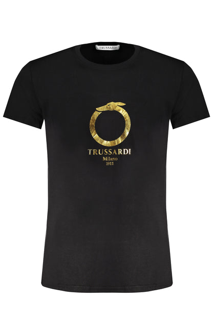 TRUSSARDI T-SHIRT MANICHE CORTE UOMO NERO