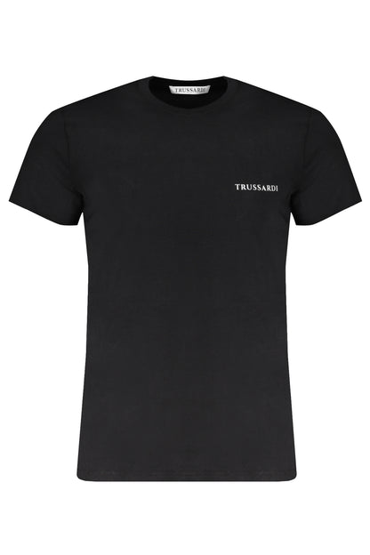 TRUSSARDI T-SHIRT MANICHE CORTE UOMO NERO