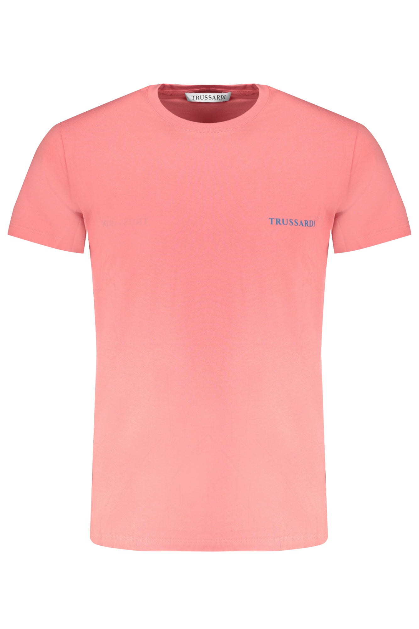 TRUSSARDI T-SHIRT MANICHE CORTE UOMO ROSA