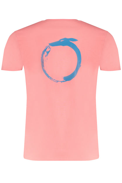 TRUSSARDI T-SHIRT MANICHE CORTE UOMO ROSA