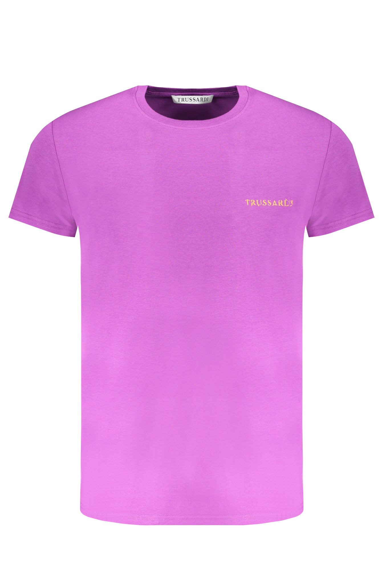 TRUSSARDI T-SHIRT MANICHE CORTE UOMO VIOLA