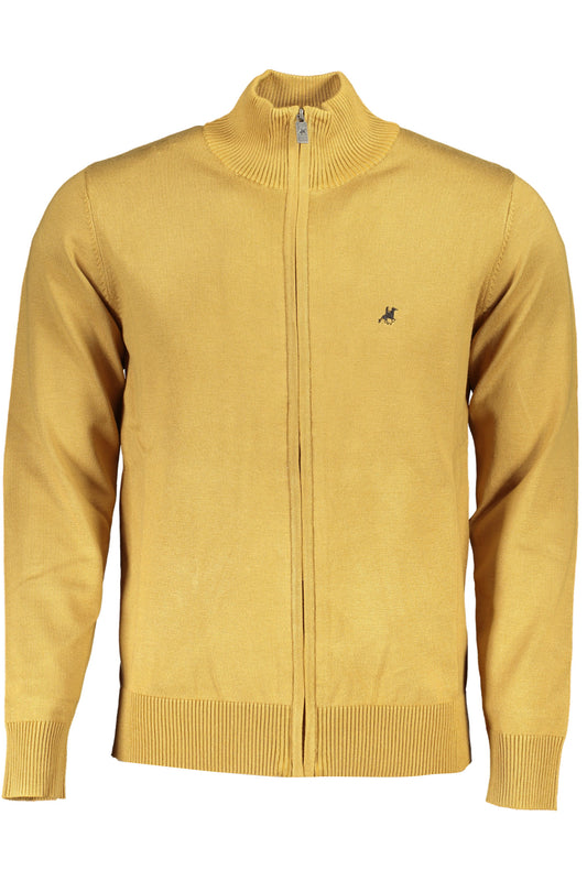 U.S. GRAND POLO CARDIGAN UOMO GIALLO""