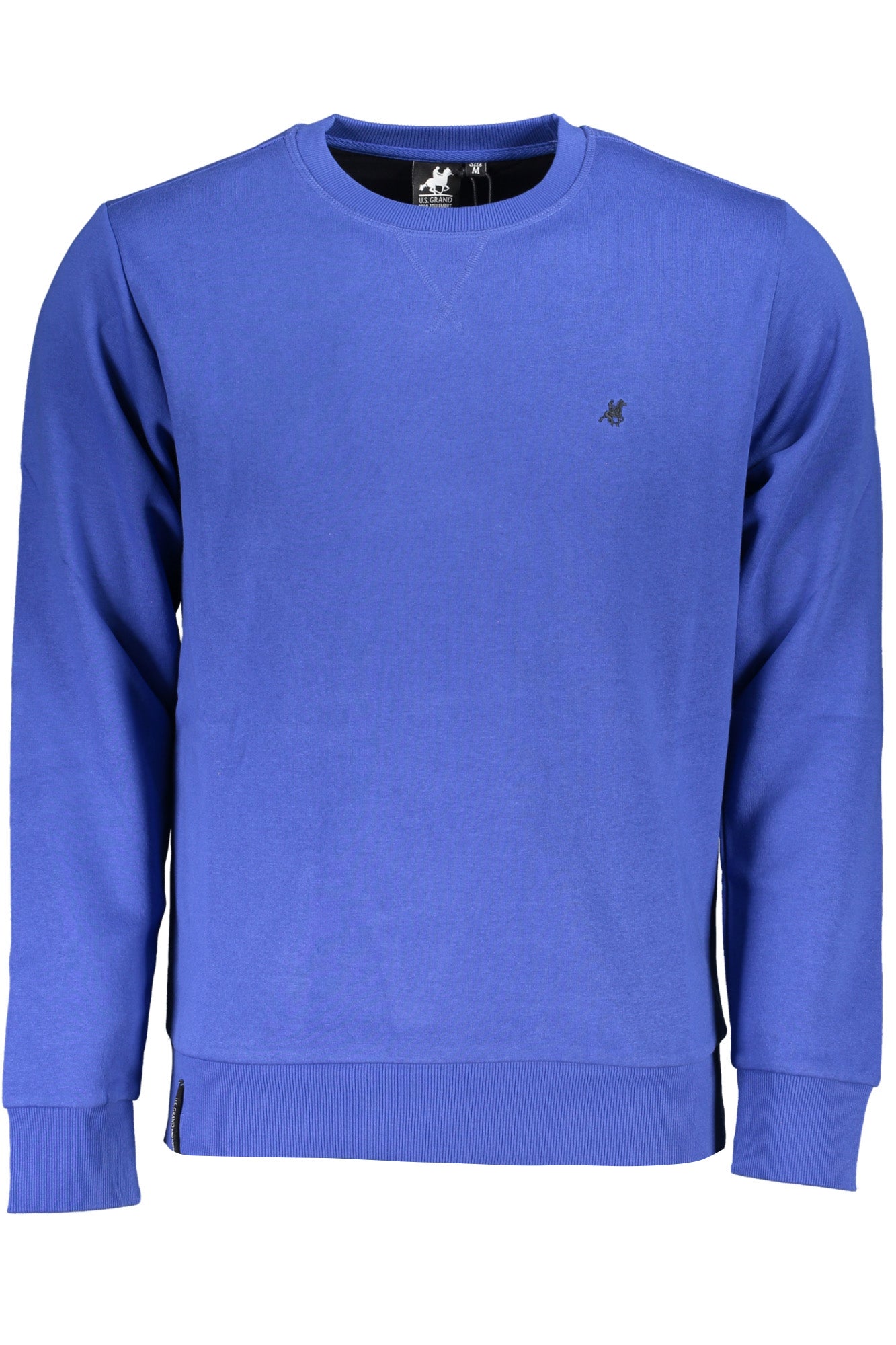 U.S. GRAND POLO FELPA SENZA ZIP UOMO BLU""