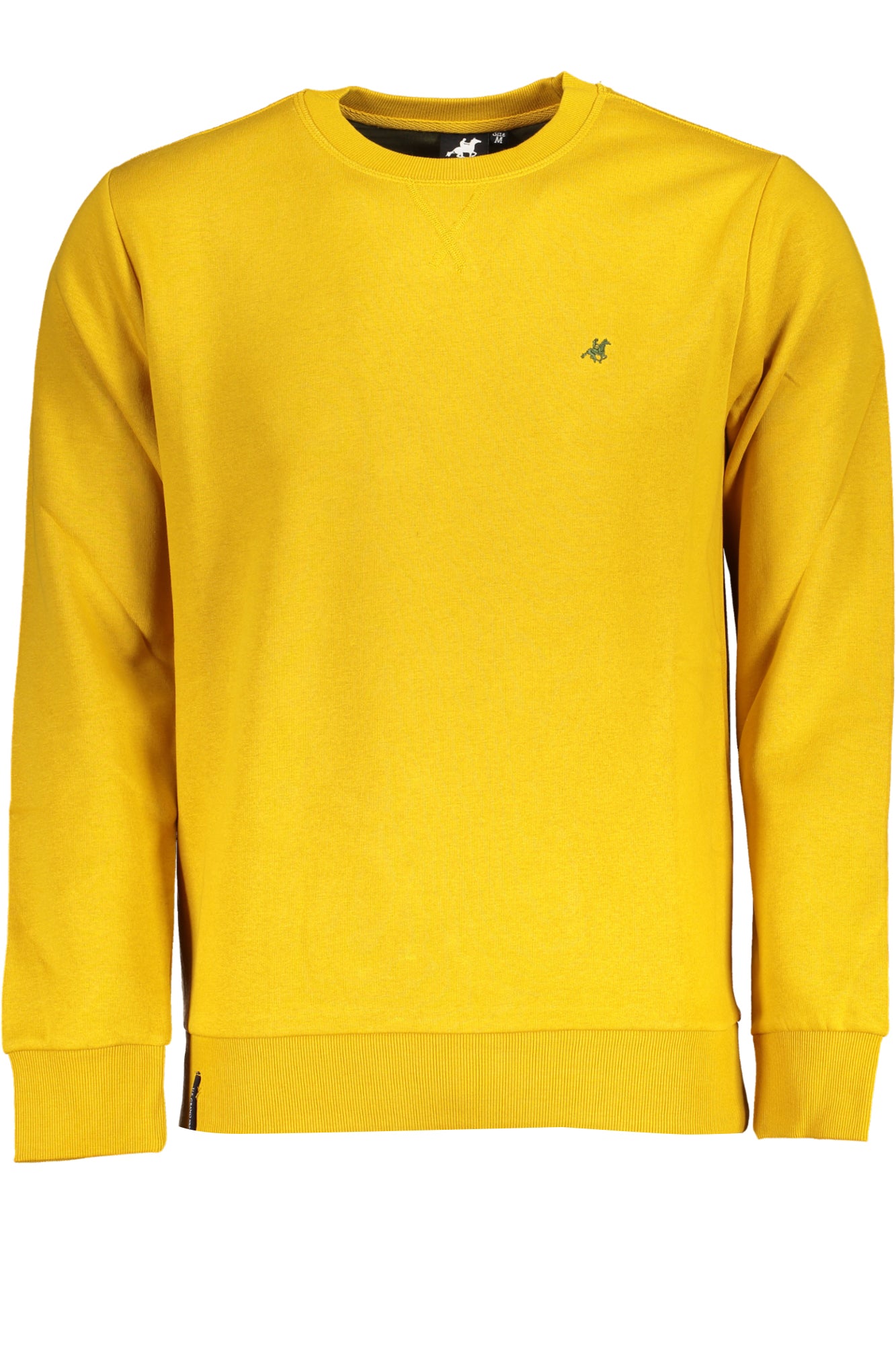 U.S. GRAND POLO FELPA SENZA ZIP UOMO GIALLO""