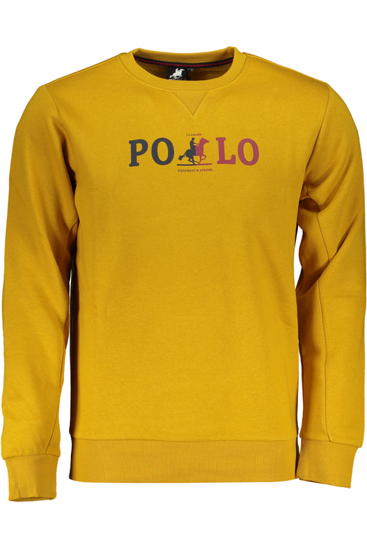 U.S. Grand Polo Felpa Senza Zip Uomo Giallo""