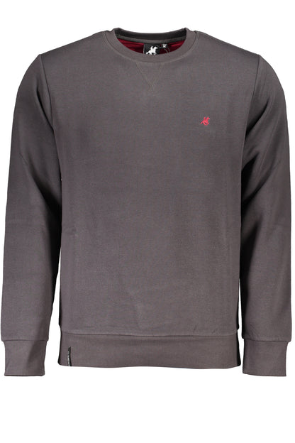 U.S. GRAND POLO FELPA SENZA ZIP UOMO GRIGIO""