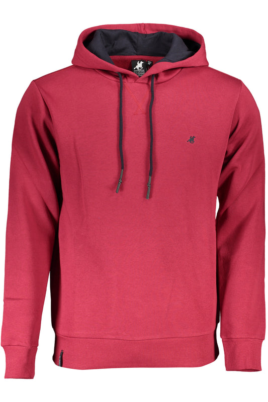 U.S. GRAND POLO FELPA SENZA ZIP UOMO ROSSO""