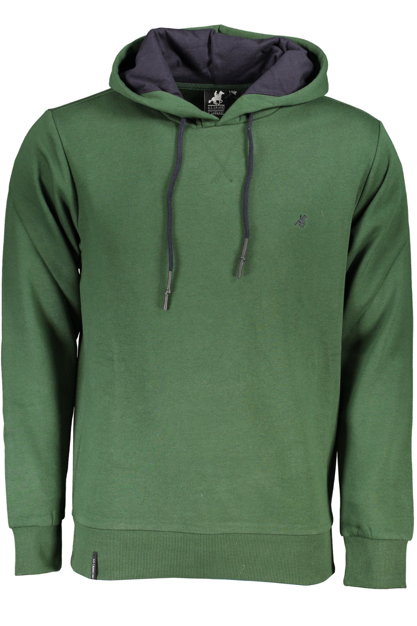 U.S. GRAND POLO FELPA SENZA ZIP UOMO VERDE""