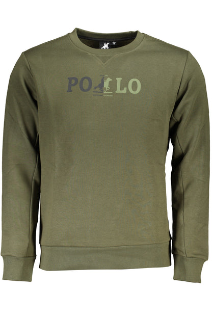 U.S. Grand Polo Felpa Senza Zip Uomo Verde""