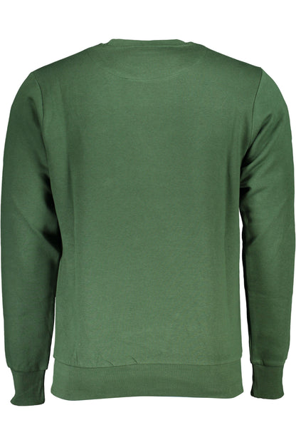 U.S. GRAND POLO FELPA SENZA ZIP UOMO VERDE""