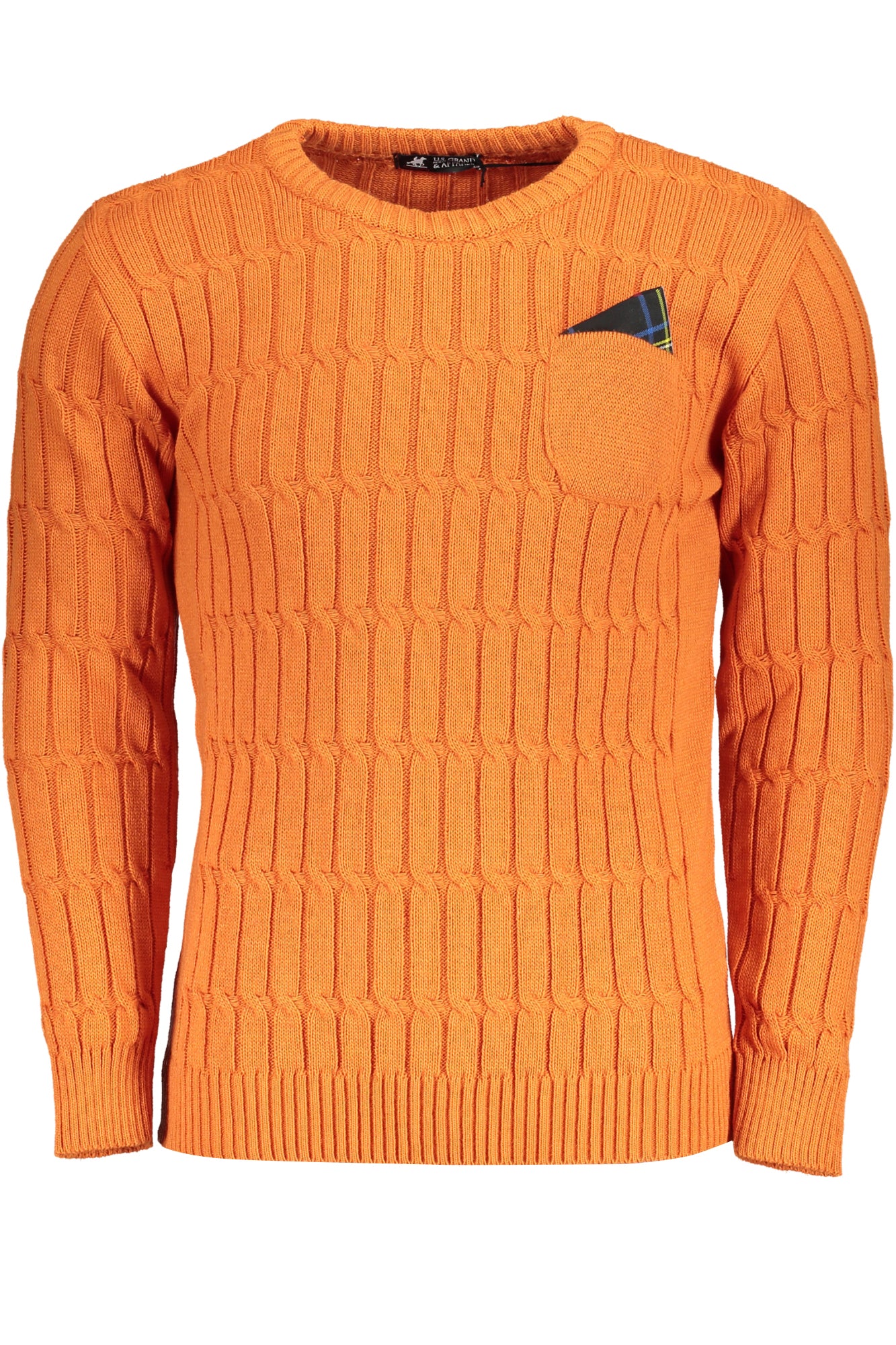 U.S. GRAND POLO MAGLIONE UOMO ARANCIO""