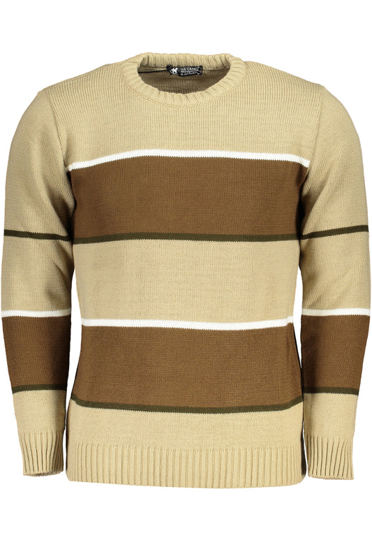 U.S. GRAND POLO MAGLIONE UOMO BEIGE""