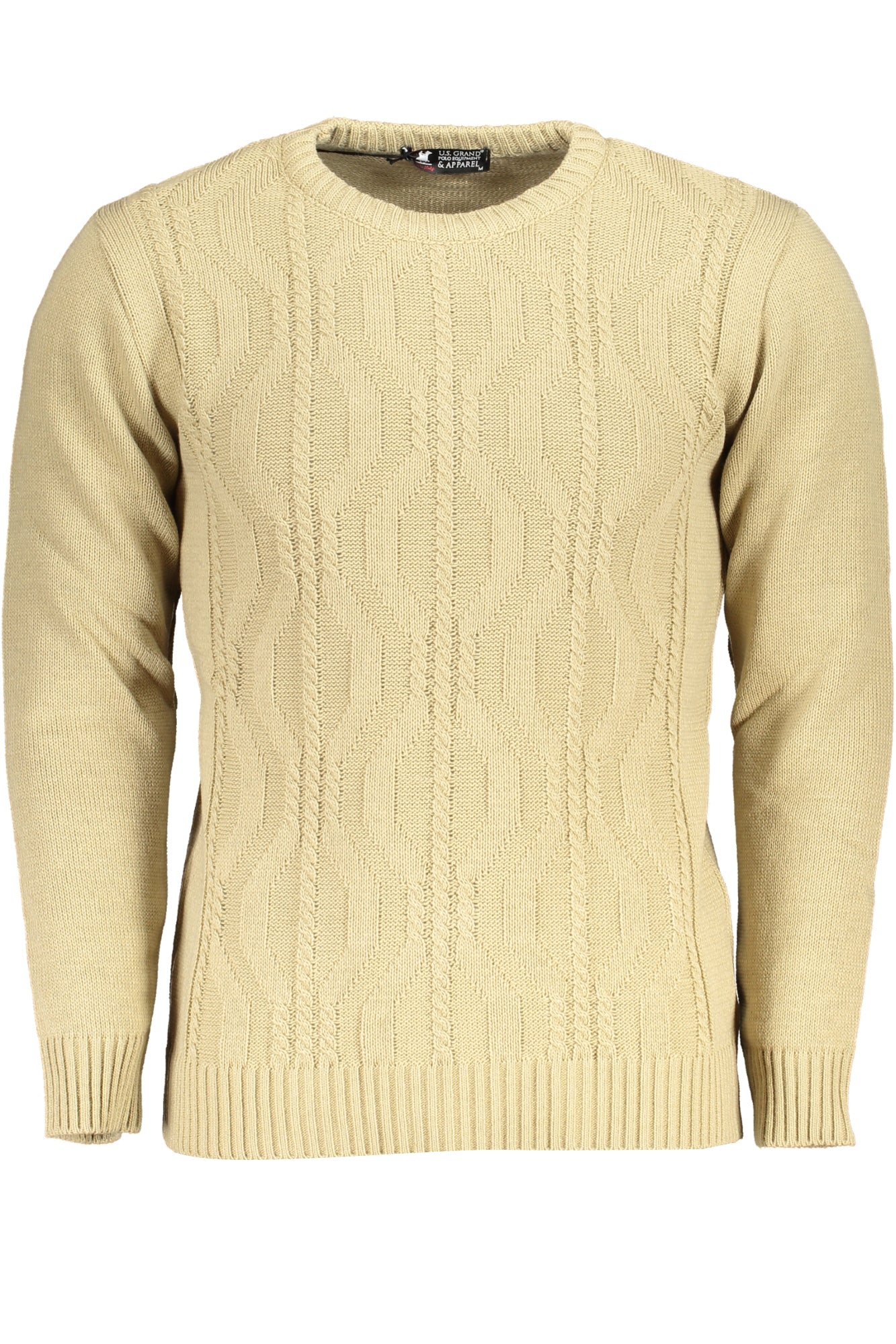 U.S. GRAND POLO MAGLIONE UOMO BEIGE""