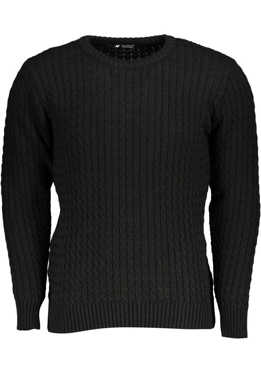 U.S. Grand Polo Maglione Uomo Nero""